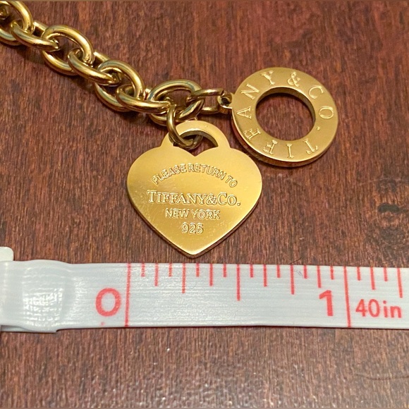 New Gold-Plated Stainless Steel Necklace Bracelet Earrings Set with Heart Design - Picture 13 of 16